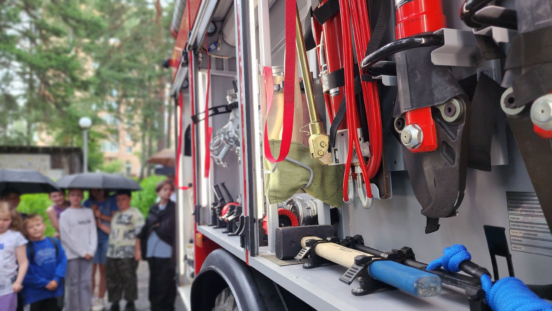 протвино, пожарная машина, дети, летний отдых, дк протон, дюц горизонт,