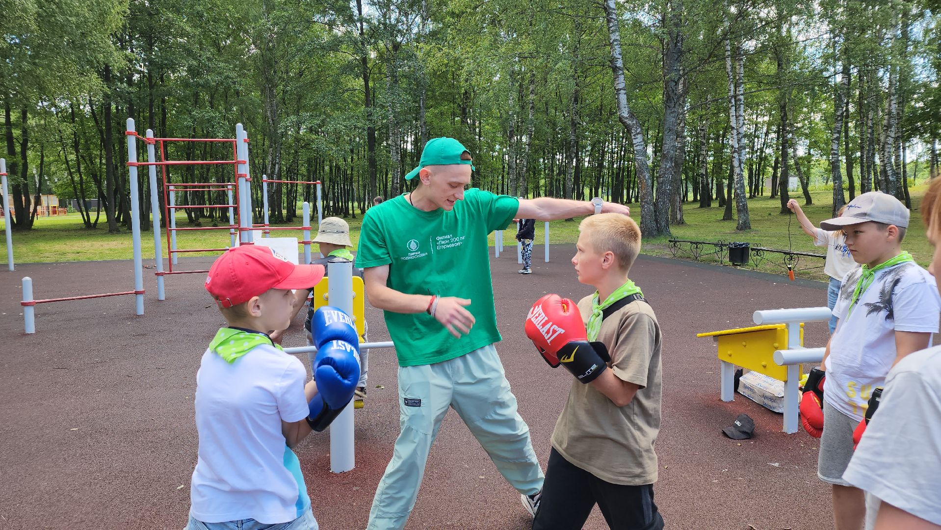 бокс, егорьевск, спорт, парк, тренировка, воздух,