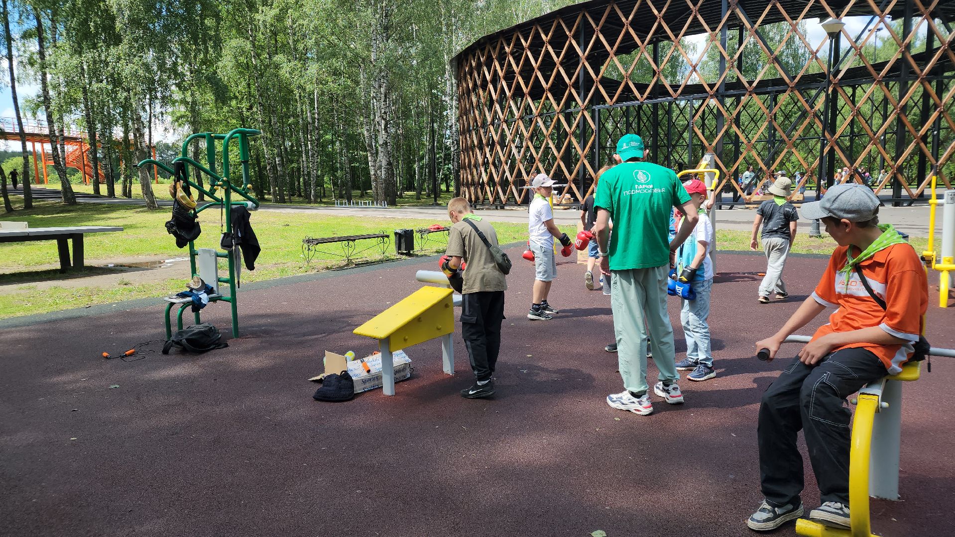 бокс, егорьевск, спорт, парк, тренировка, воздух,