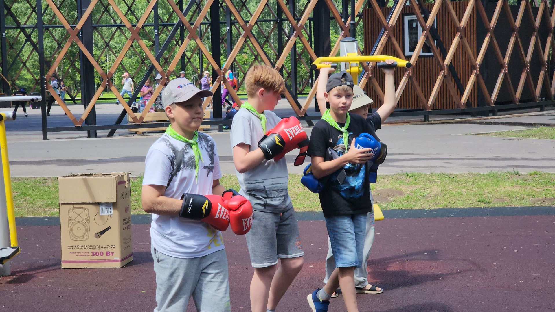 бокс, егорьевск, спорт, парк, тренировка, воздух,
