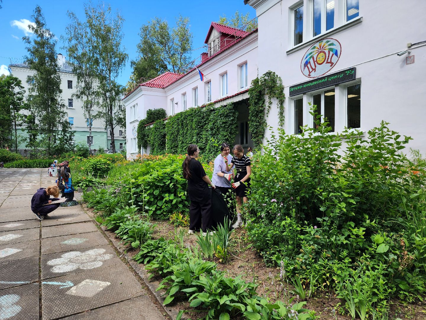 красноармейск, г.о. пушкинский, трудовая бригада, летние каникулы,