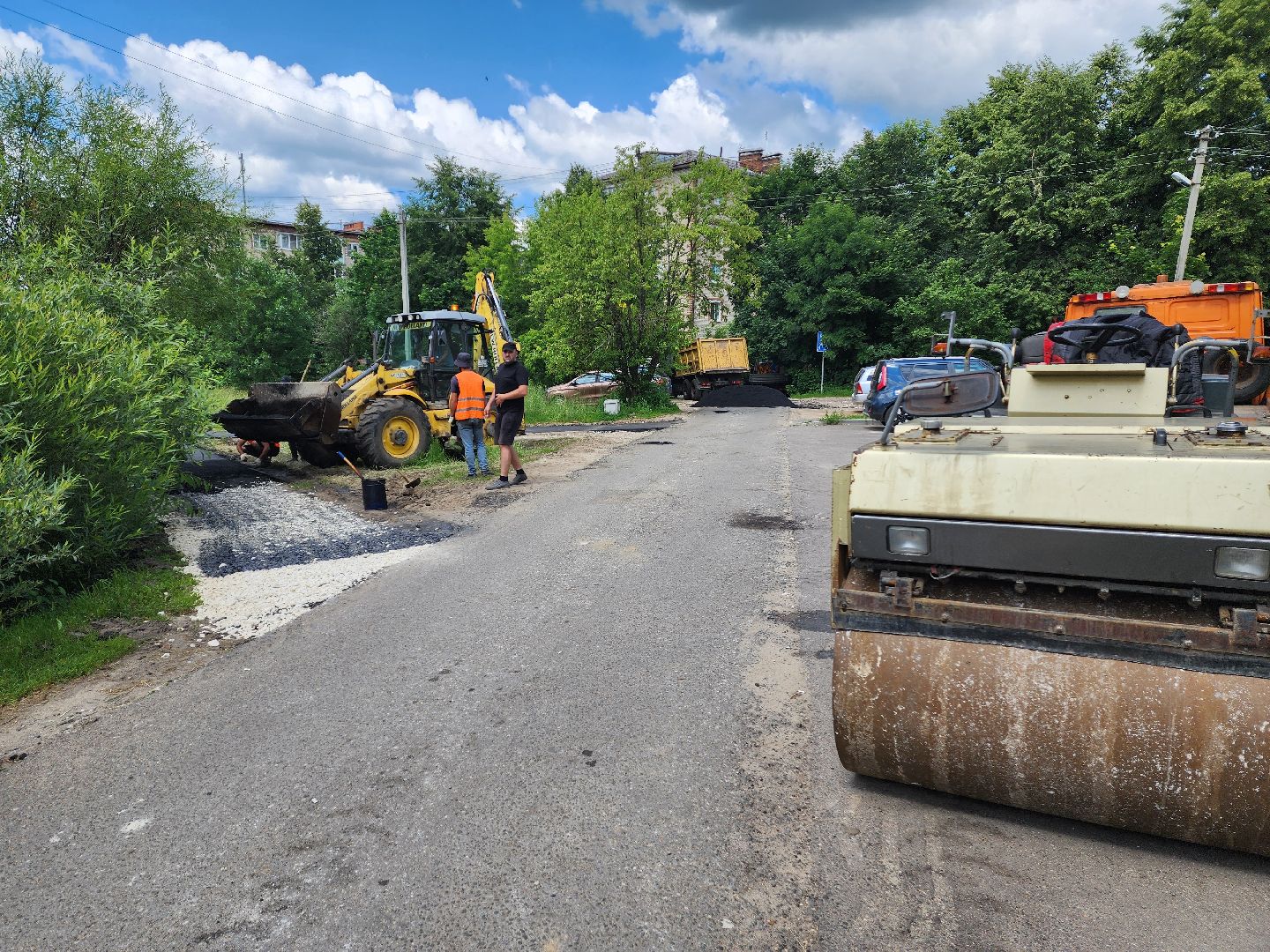 красноармейск, г.о. пушкинский, ремонт тротуаров, комплексное благоустройство,