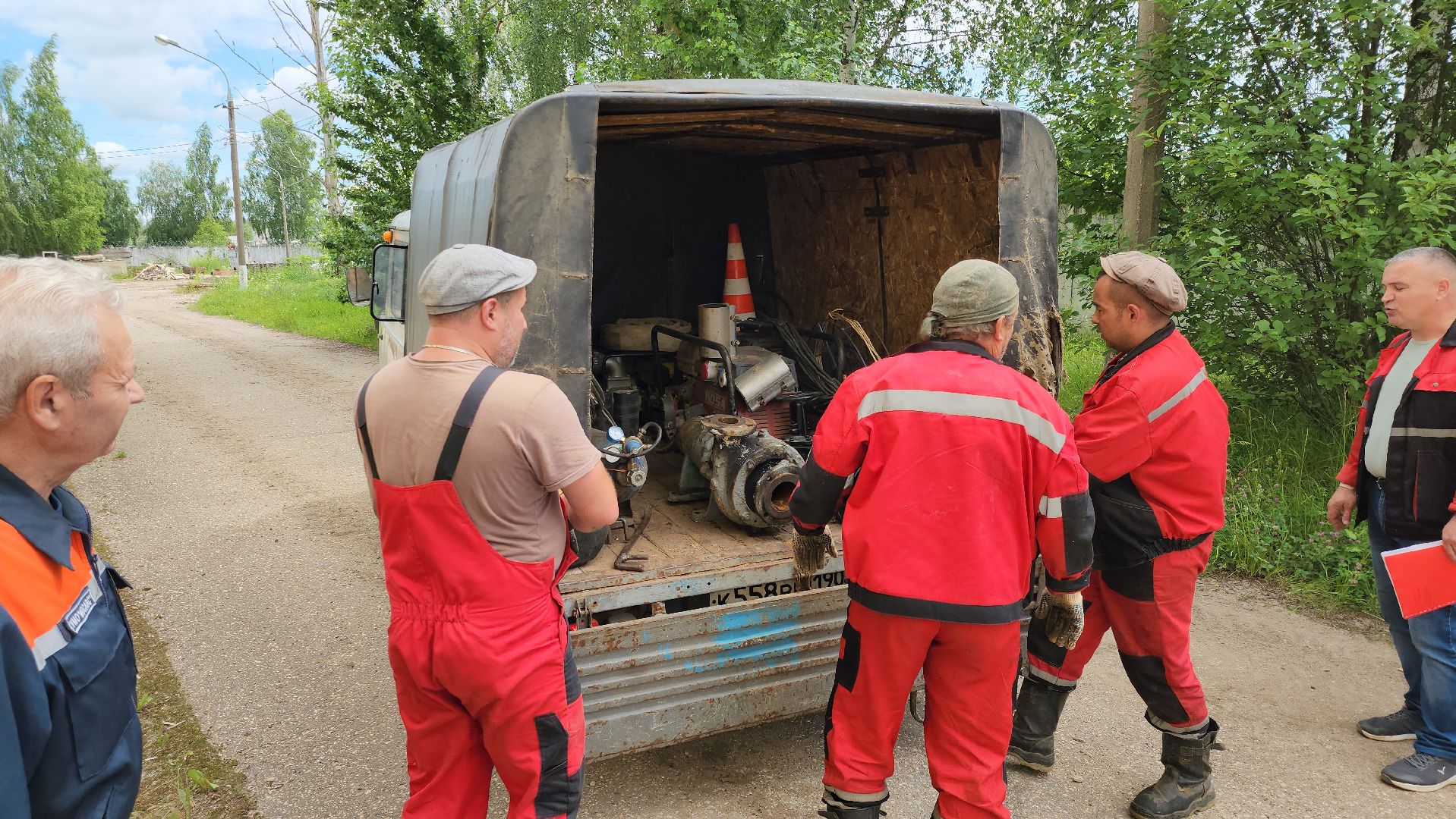 жкх, жкх подмосковья, руза, управляющая компания, мосавс, коммунальная авария, учения,
