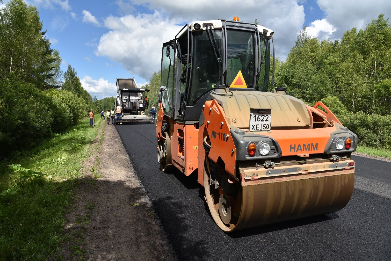 лотошино, ремонт дорог, мосавтодор, дороги, дороги автодор,