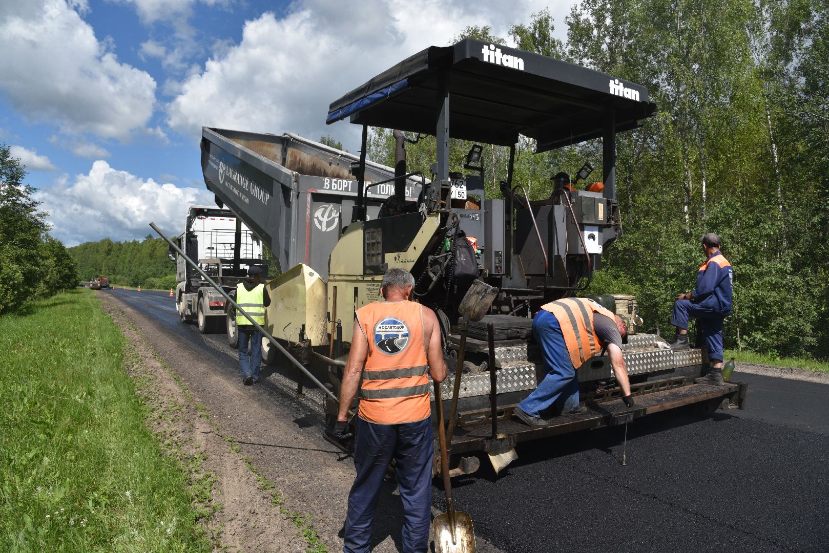 лотошино, ремонт дорог, мосавтодор, дороги, дороги автодор,