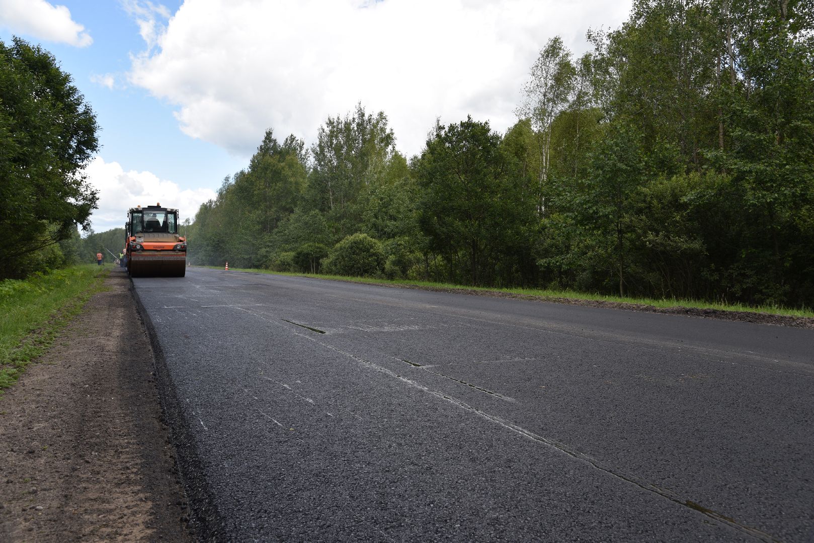 лотошино, ремонт дорог, мосавтодор, дороги, дороги автодор,