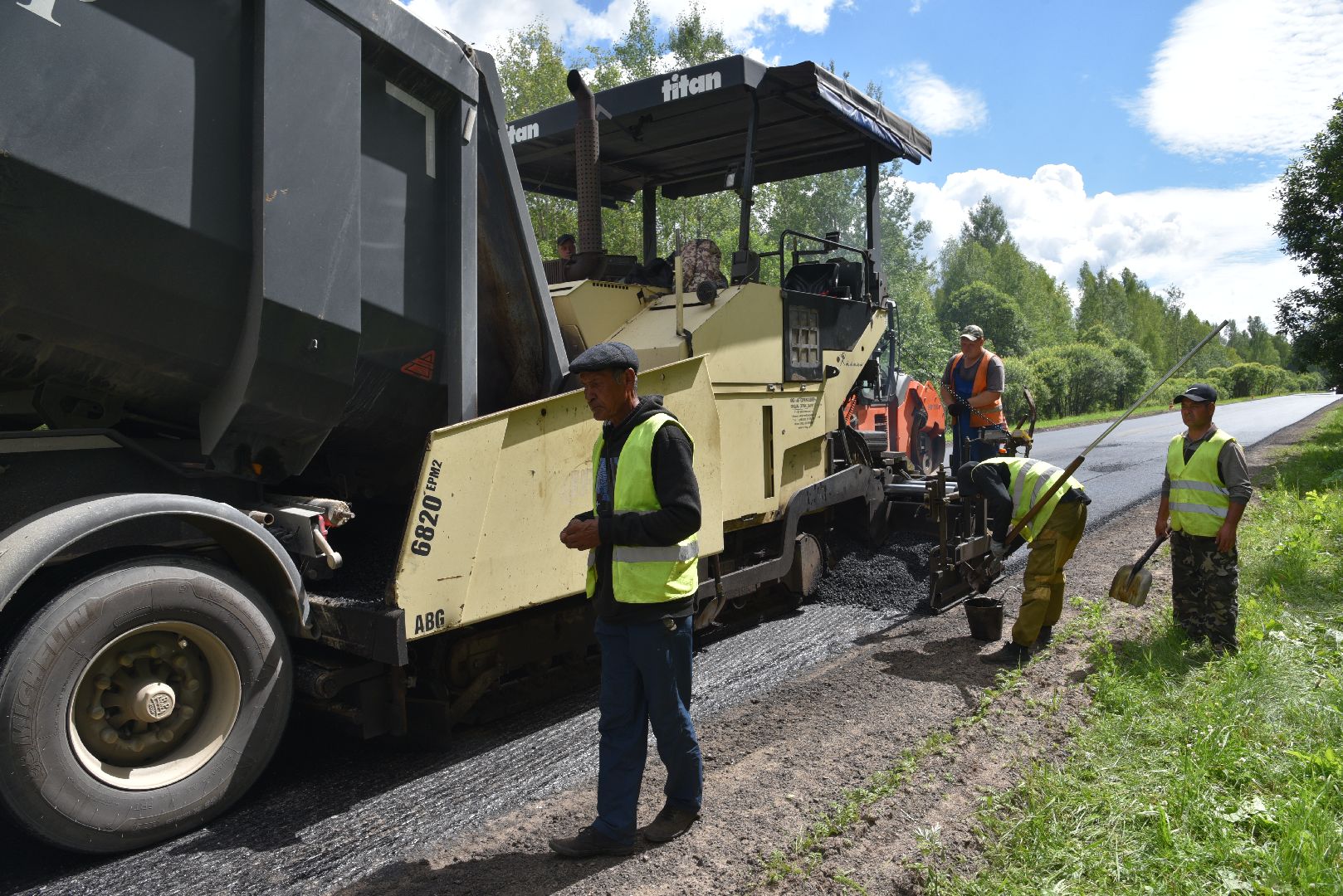 лотошино, ремонт дорог, мосавтодор, дороги, дороги автодор,