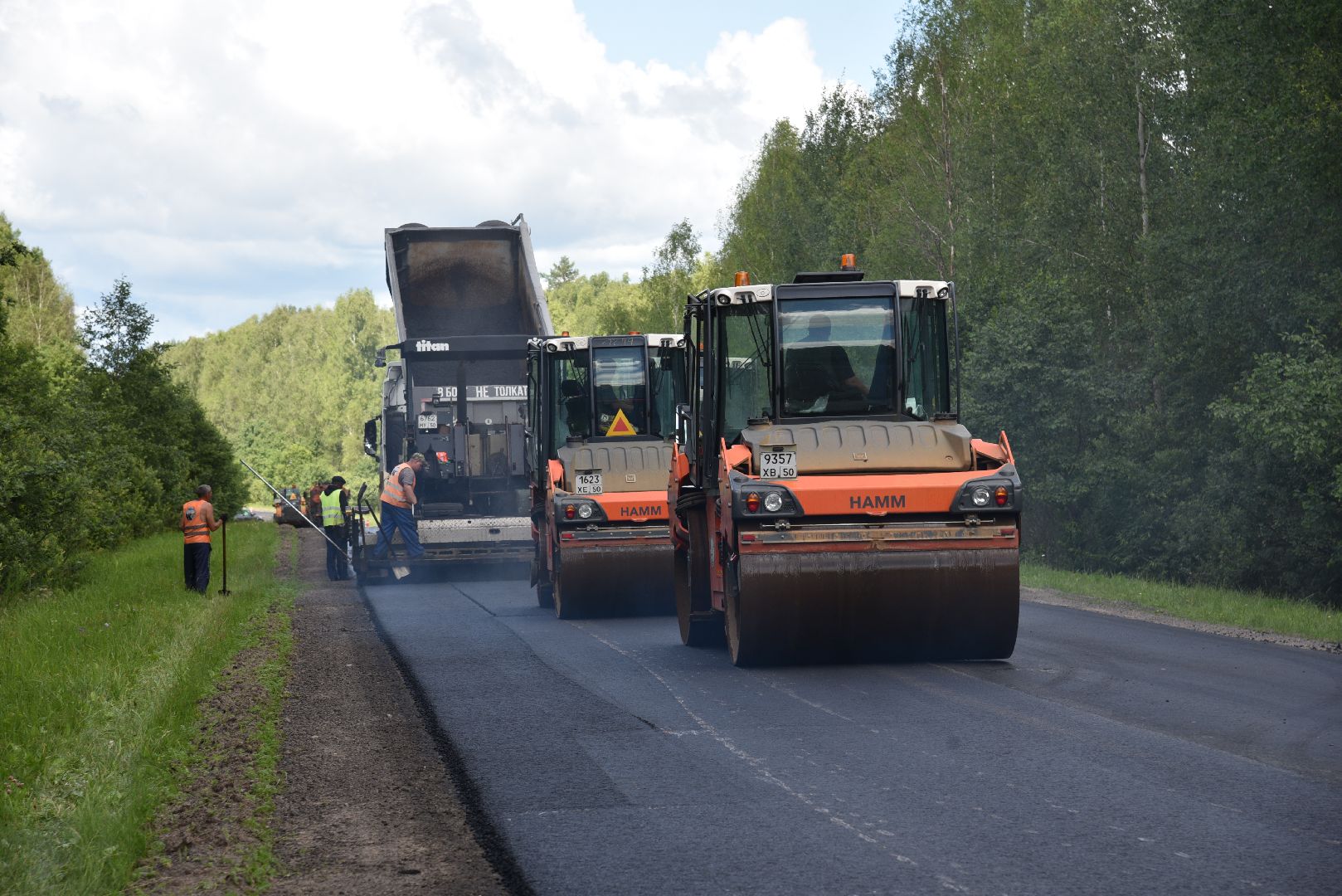лотошино, ремонт дорог, мосавтодор, дороги, дороги автодор,