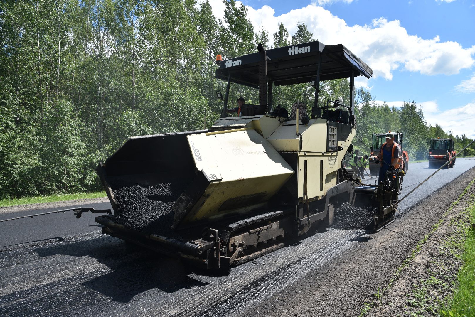 лотошино, ремонт дорог, мосавтодор, дороги, дороги автодор,