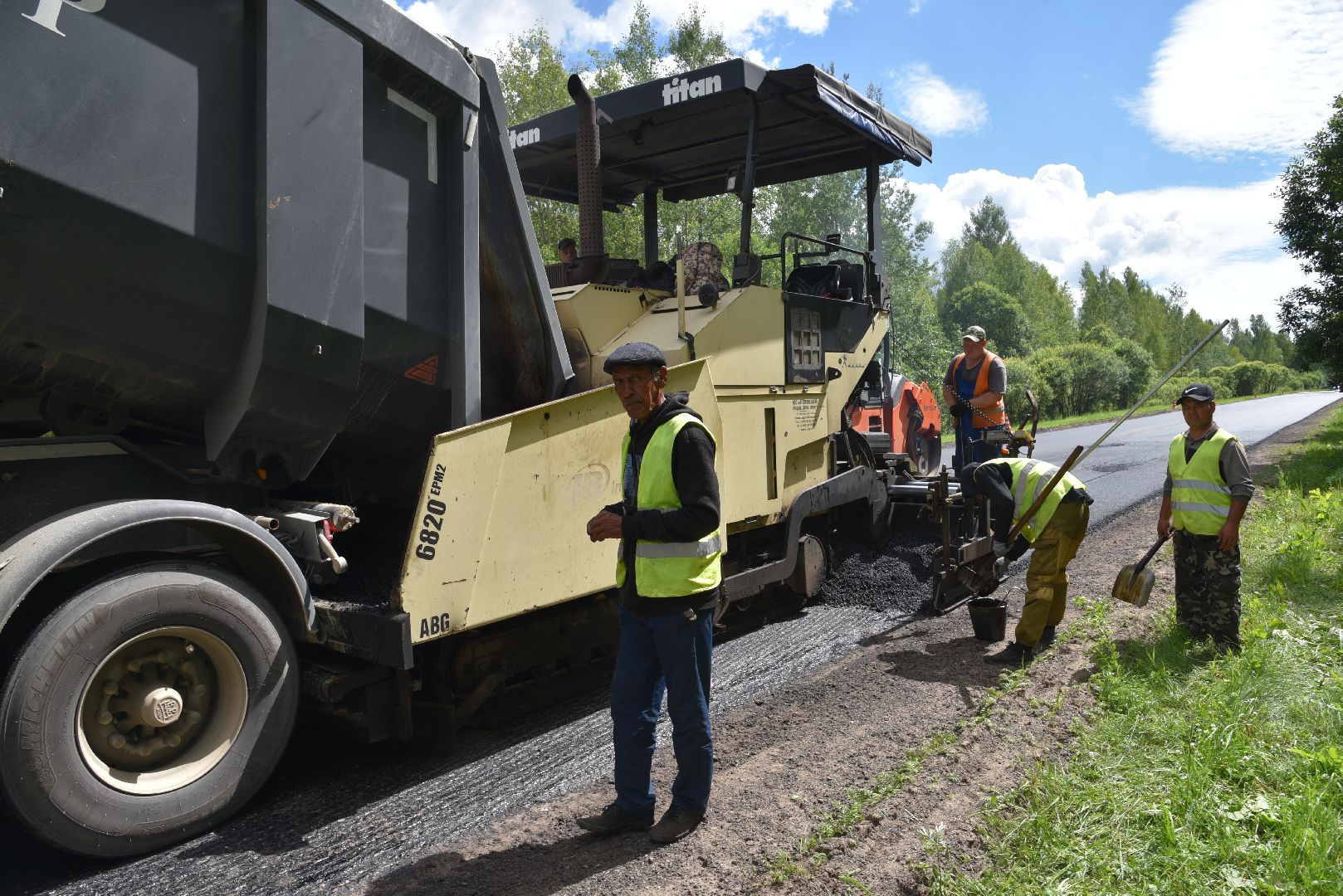 лотошино, ремонт дорог, мосавтодор, дороги, дороги автодор,