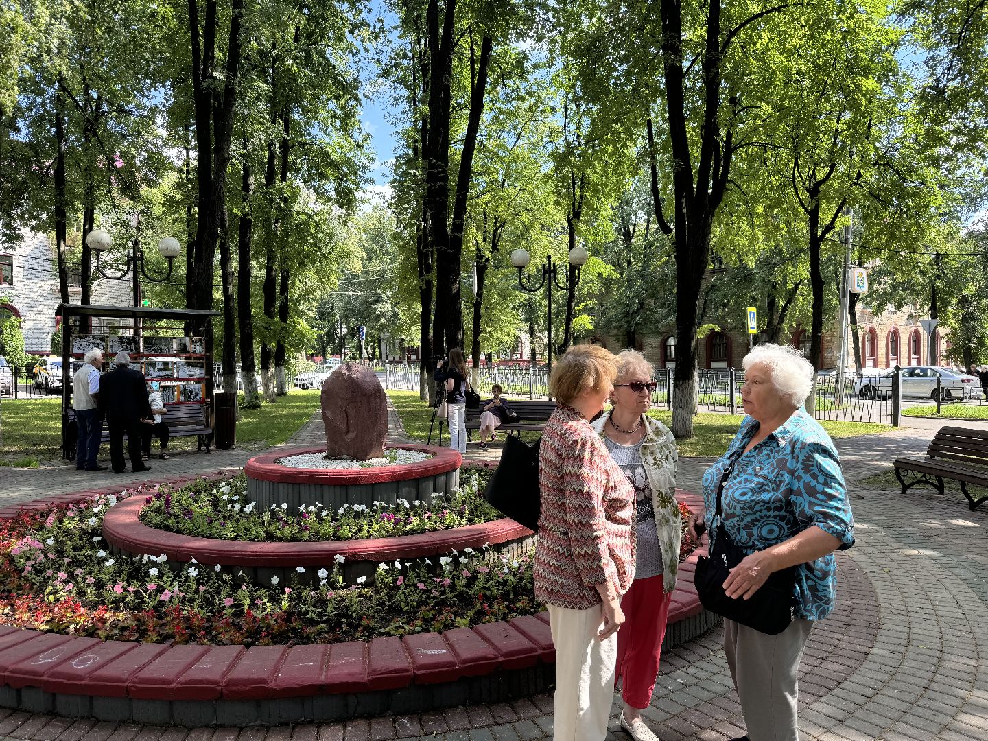 Выставка, Сквер Юность, Город Видное, Фотографии, Экспозиция,