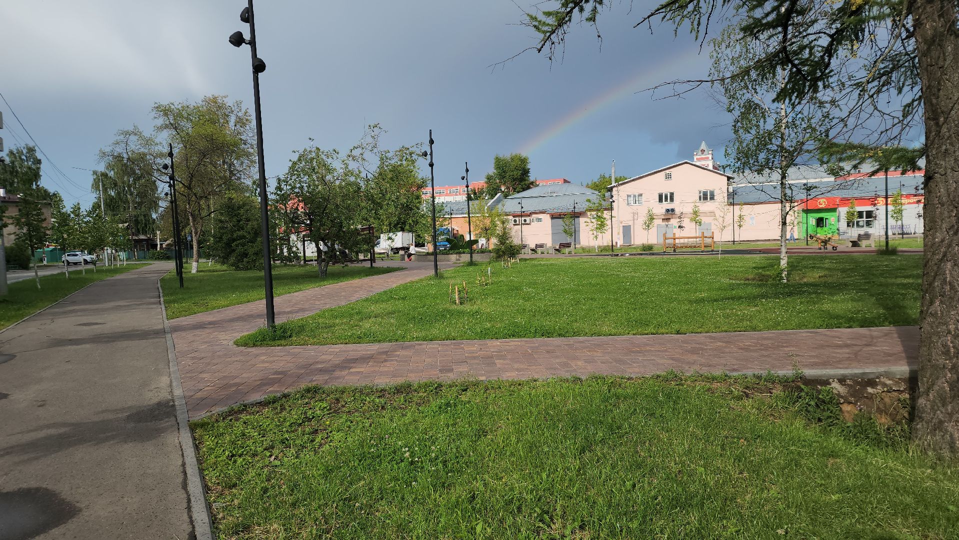 Павловский Посад, Городской округ Павловский Посад, Благоустройство, Ремонт, Сквер, Дуб,
