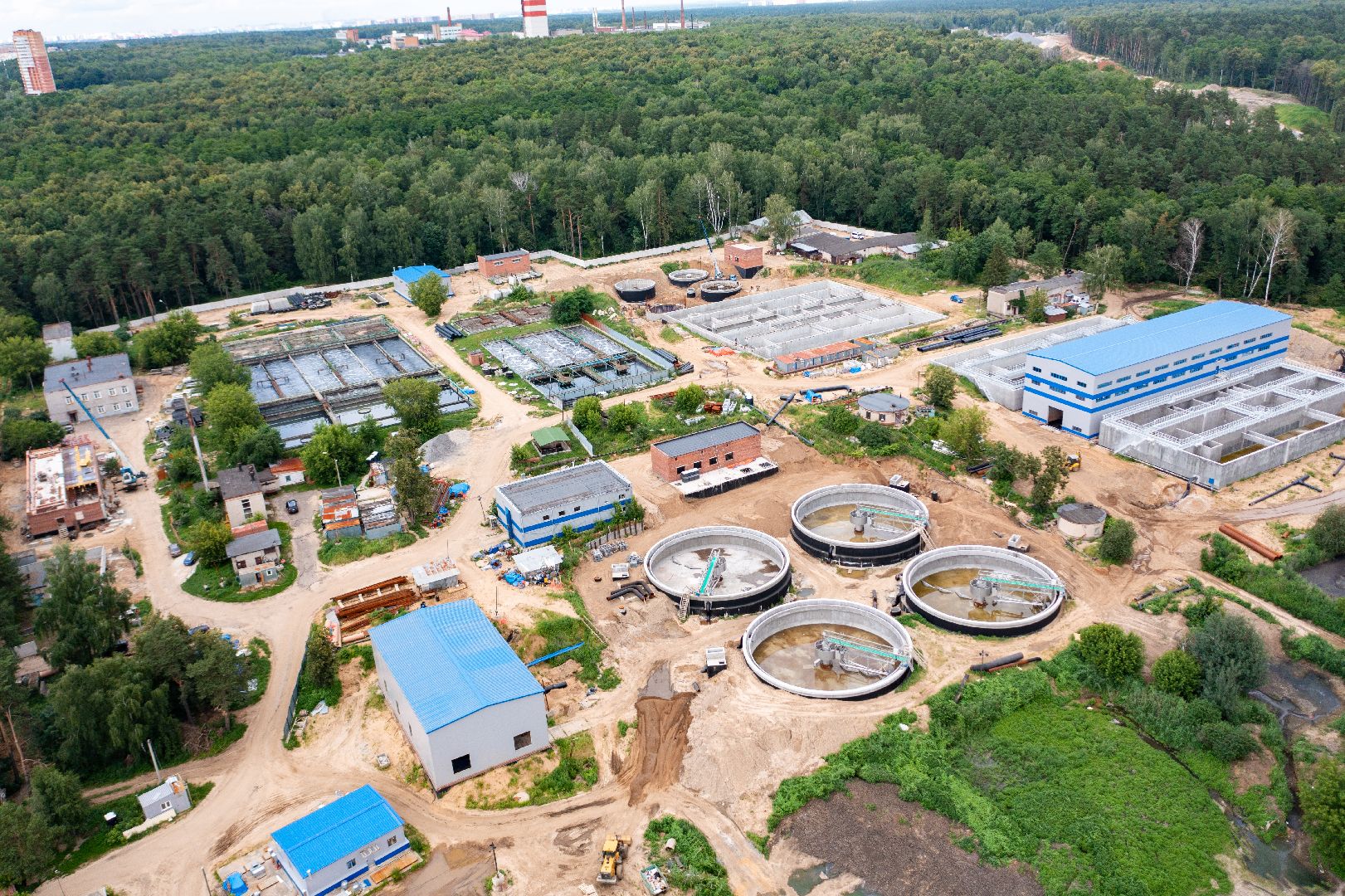 лыткарино, строительство, очистные сооружения, экология,