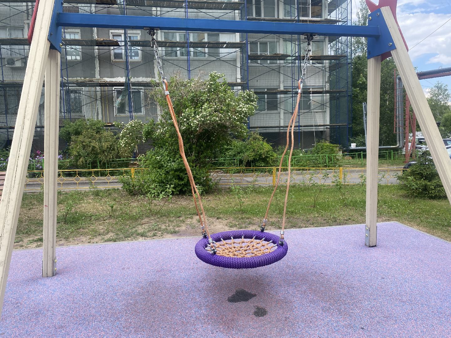 детская площадка Власиха, ДИП Власиха, МАФ Власиха, ремонт МАФ, состояние детский площадок,