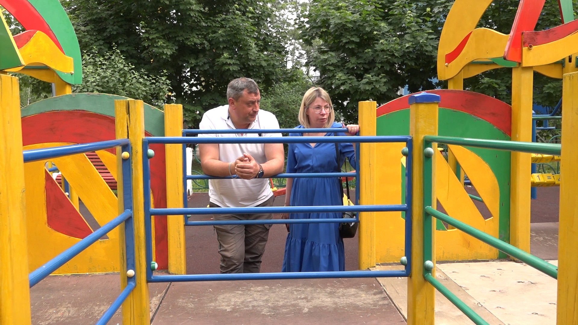 детская площадка Власиха, ДИП Власиха, МАФ Власиха, ремонт МАФ, состояние детский площадок,