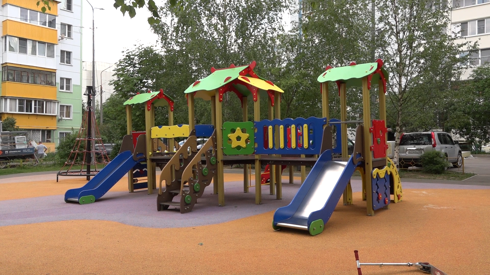 детская площадка Власиха, ДИП Власиха, МАФ Власиха, ремонт МАФ, состояние детский площадок,