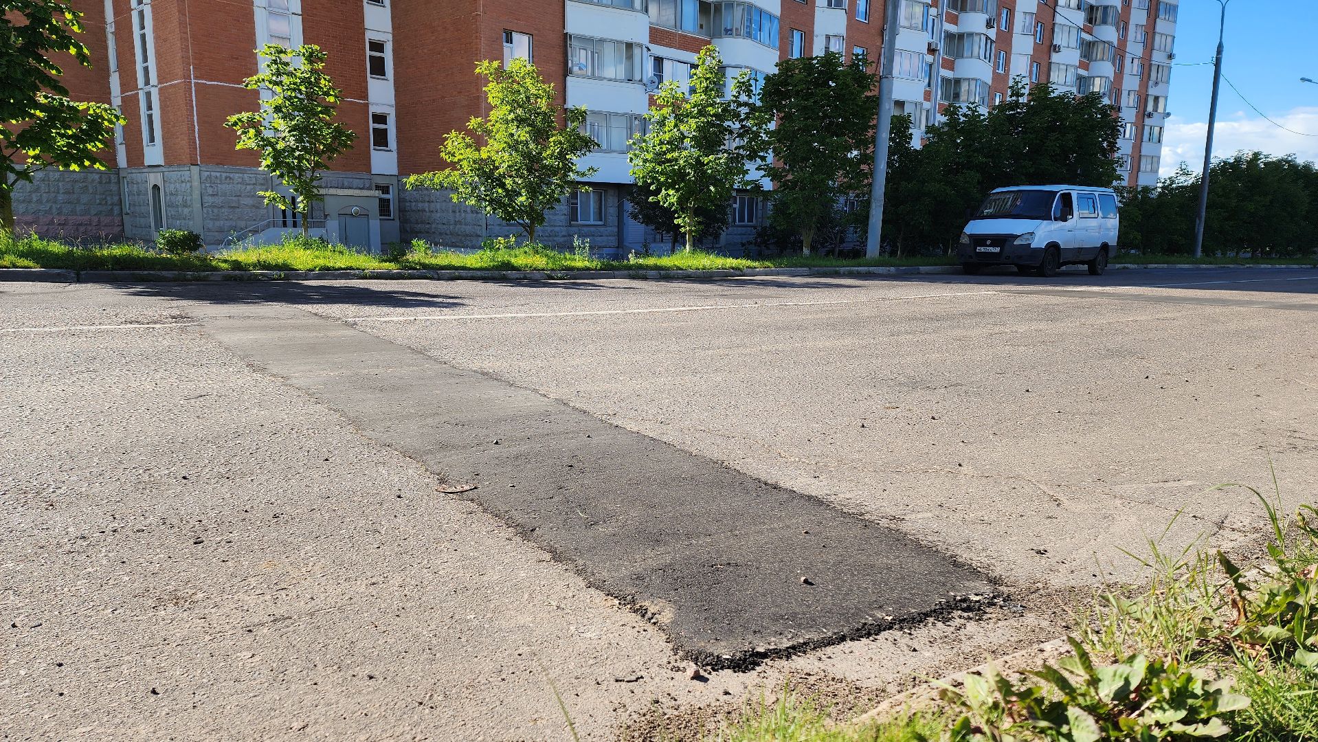 Дороги, ямочный ремонт, Лобня,