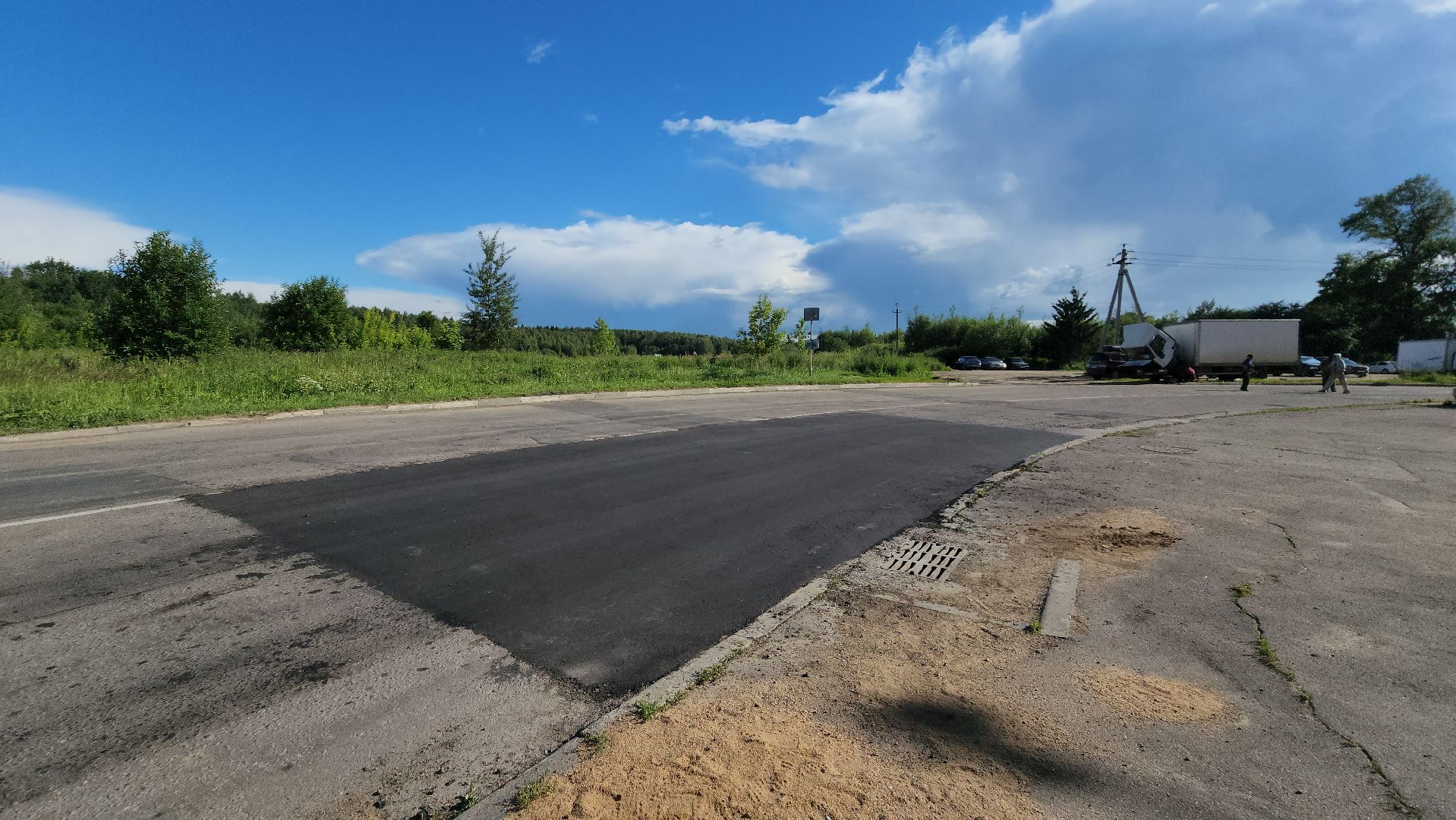 Дороги, ямочный ремонт, Лобня,