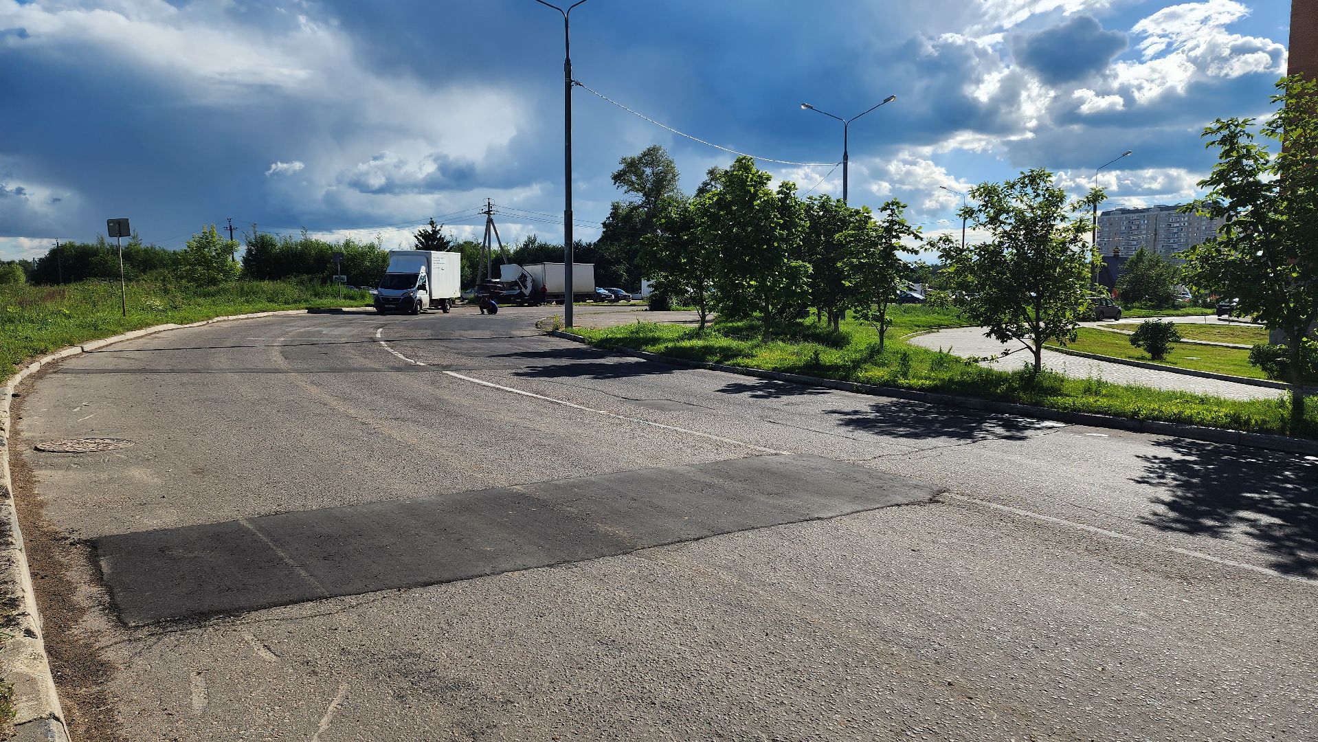 Дороги, ямочный ремонт, Лобня,