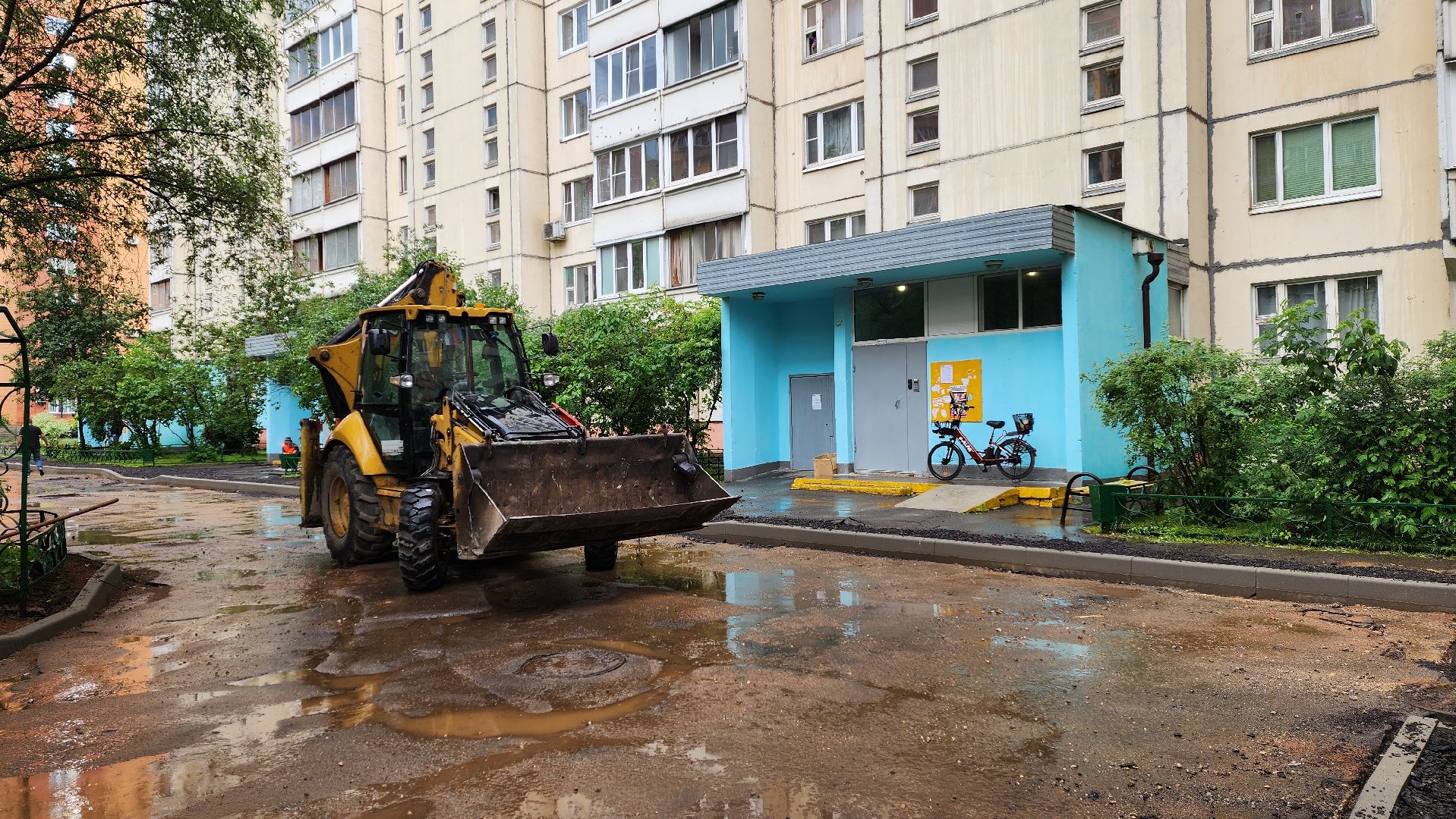 благоустройство дворовой территории, модернизация детской площадки, благоустройство, котельники, белая дача,