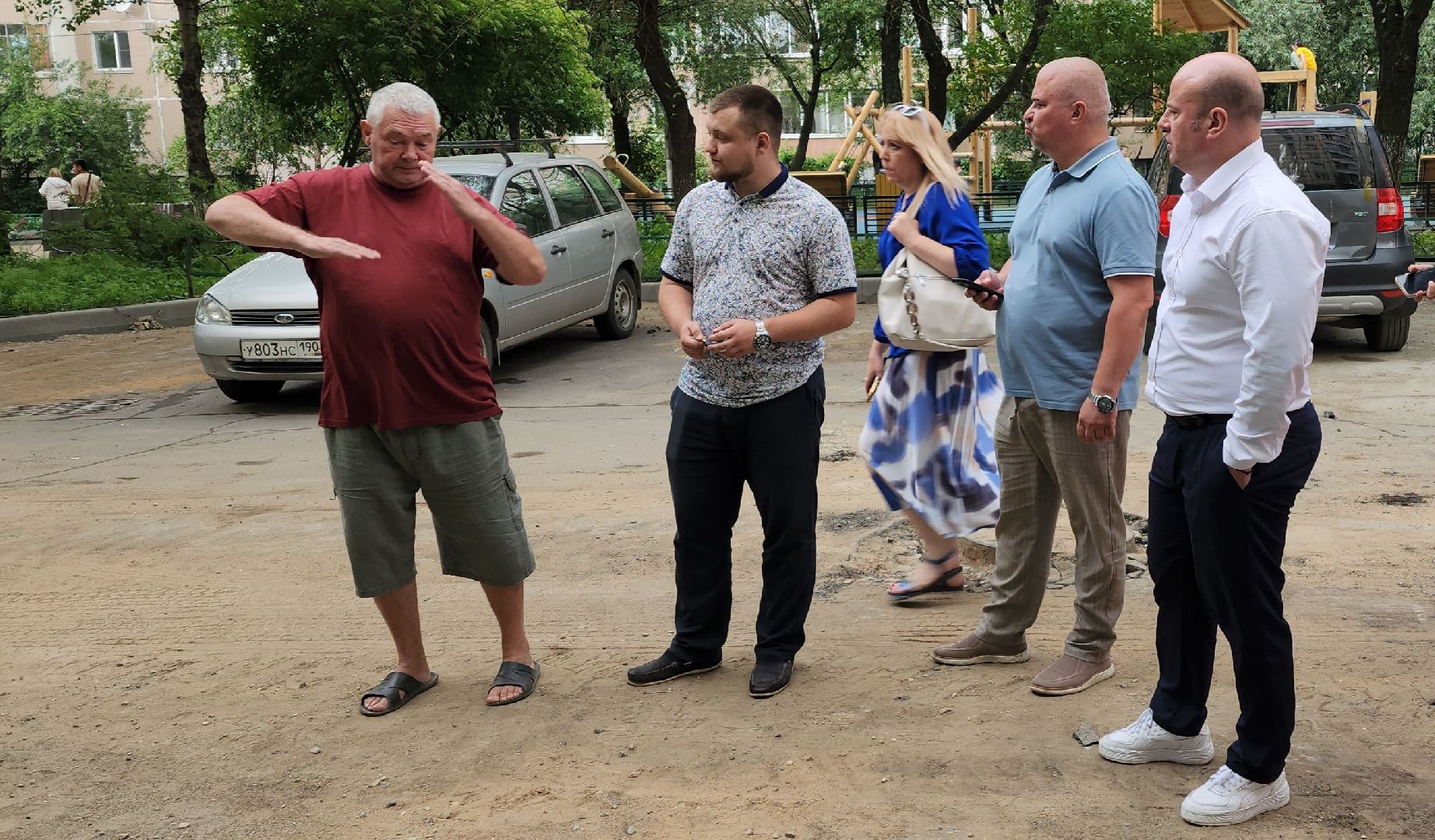 благоустройство дворовой территории, модернизация детской площадки, благоустройство, котельники, белая дача,