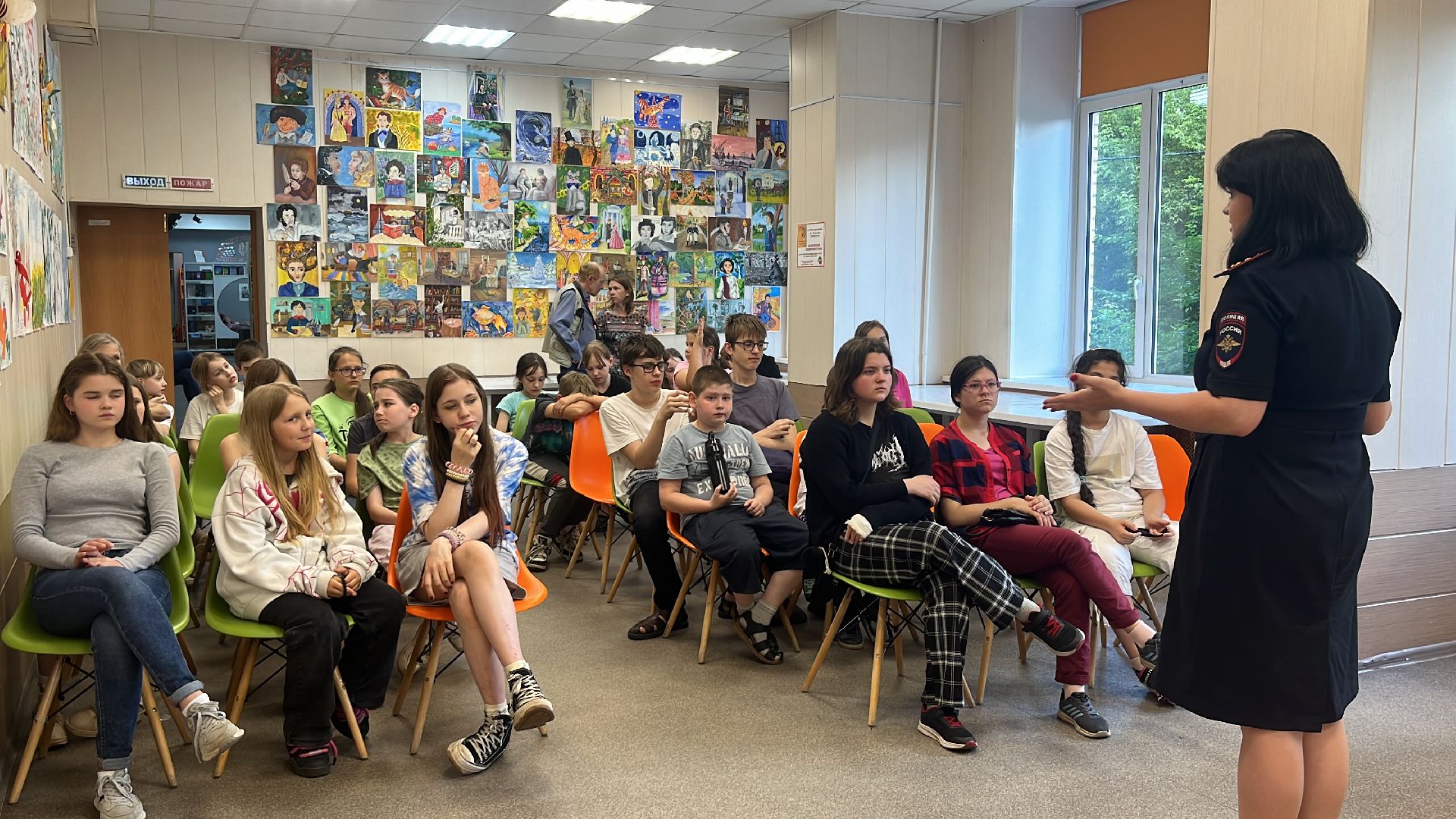 дети, школьники, гибдд, инспектор гибдд, беседа, урок, пдд, правила дорожного движения,