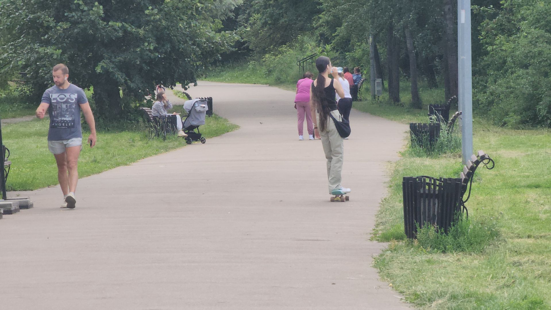 долгопрудный, покос травы, парк на молодежной, парк мысово, Медиапикник,