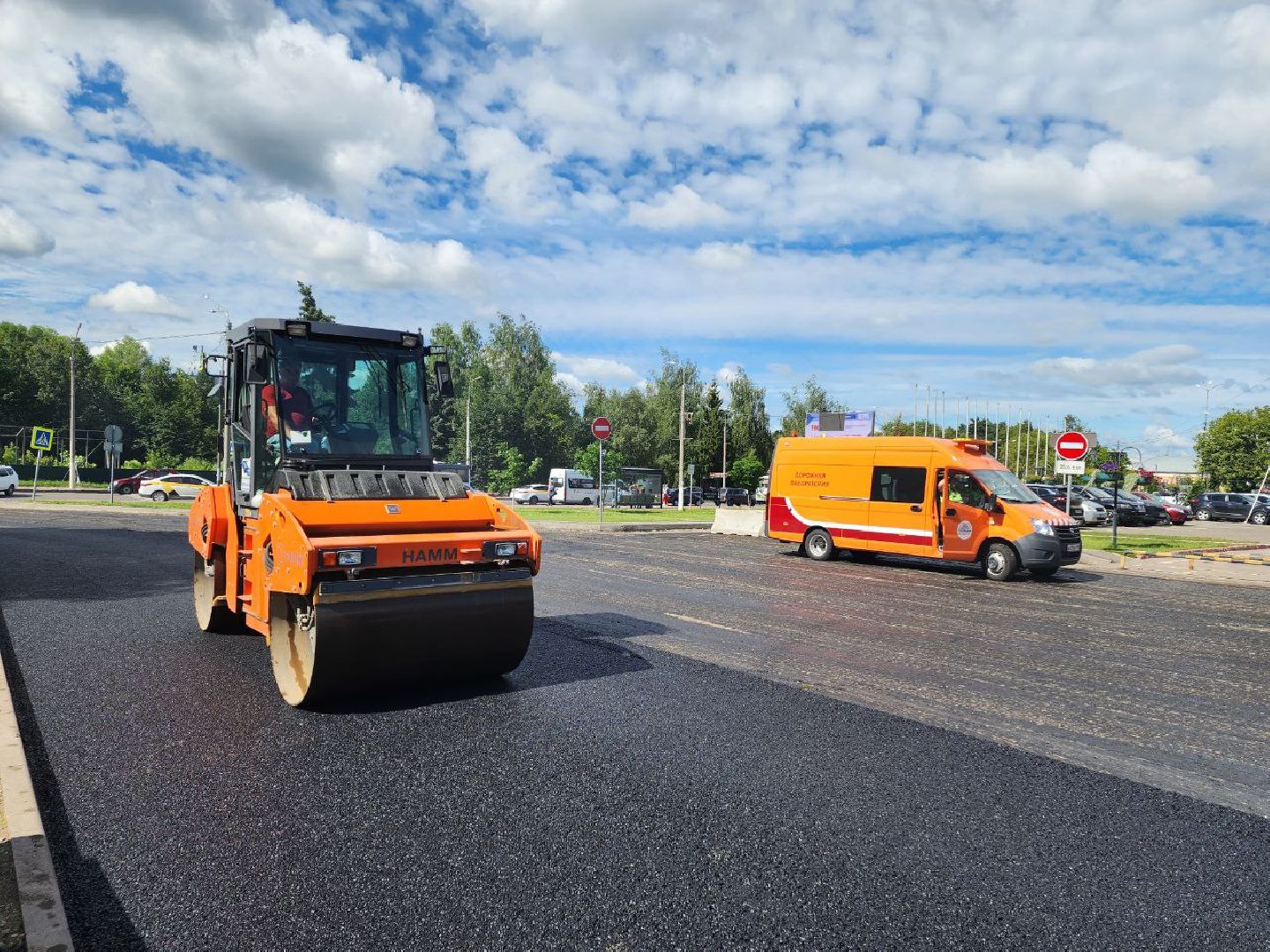 чехов, дороги, ремонт, асфальтирование дорог, дорожное покрытие,