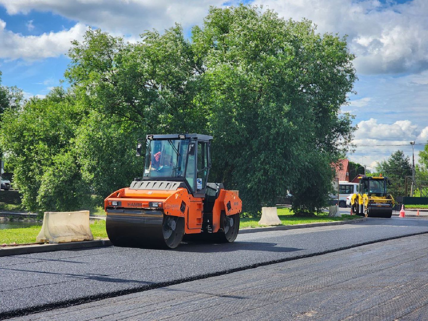 чехов, дороги, ремонт, асфальтирование дорог, дорожное покрытие,