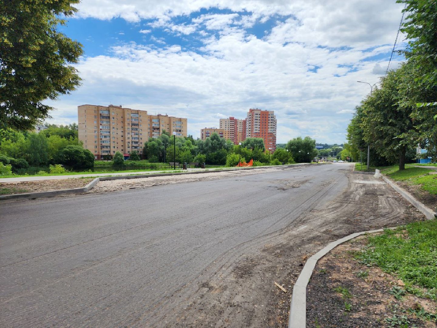 чехов, дороги, ремонт, асфальтирование дорог, дорожное покрытие,