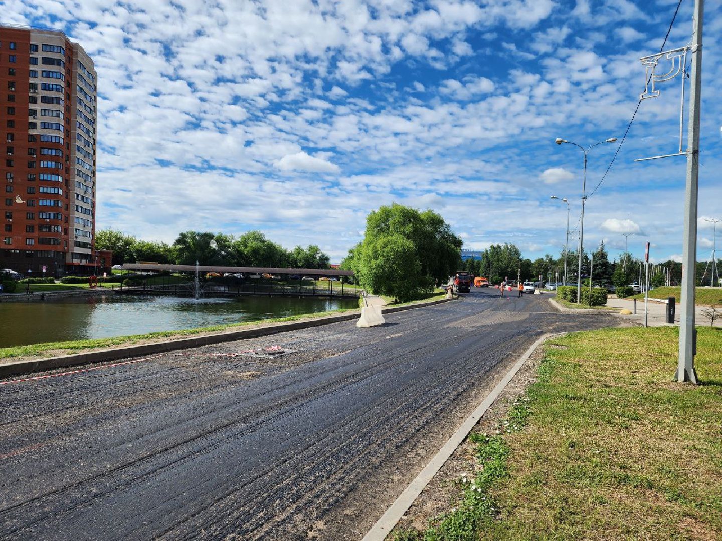 чехов, дороги, ремонт, асфальтирование дорог, дорожное покрытие,