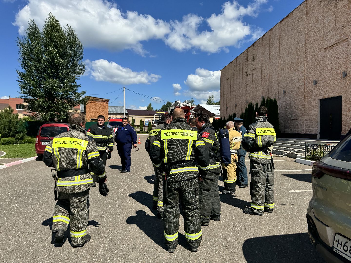 шаховская, учения, мособлпожспас, безопасность,