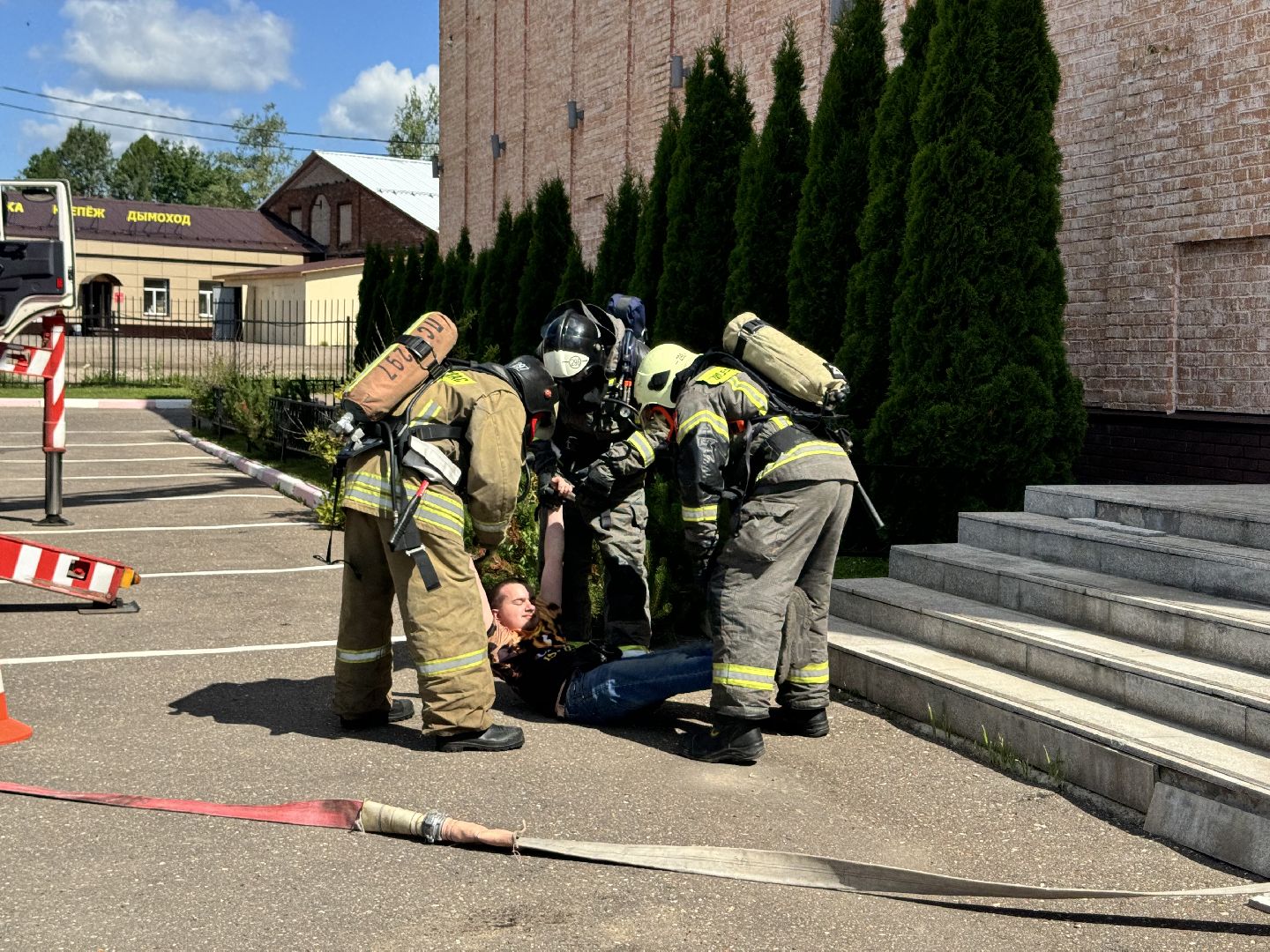 шаховская, учения, мособлпожспас, безопасность,