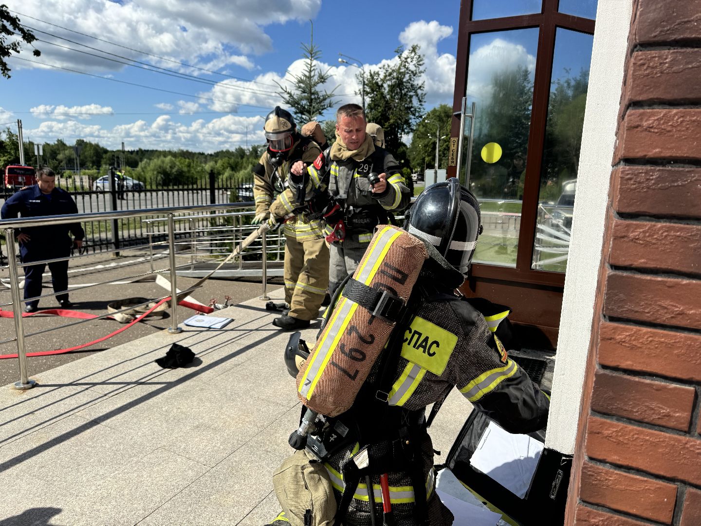 шаховская, учения, мособлпожспас, безопасность,