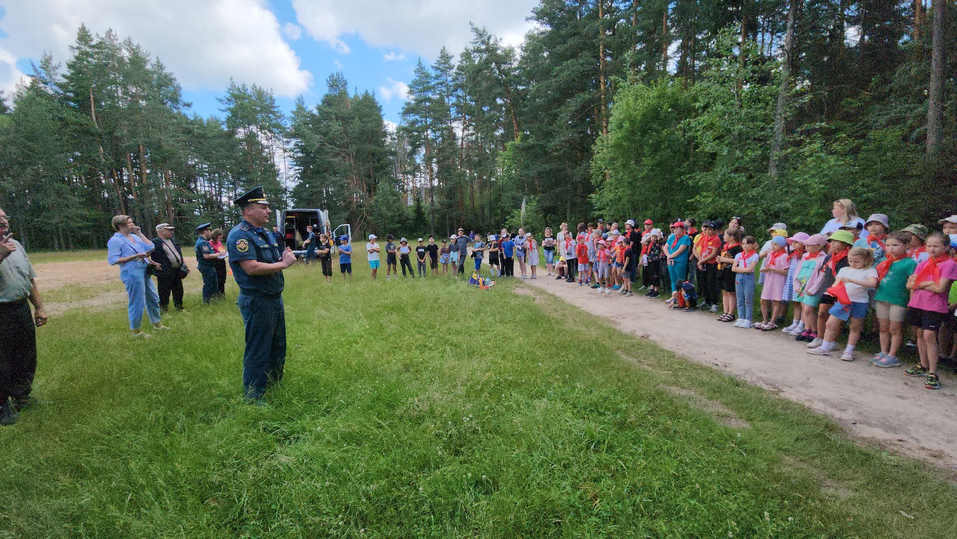 егорьевск, дети, день юного пожарного, пожарные, спасатели, игры,