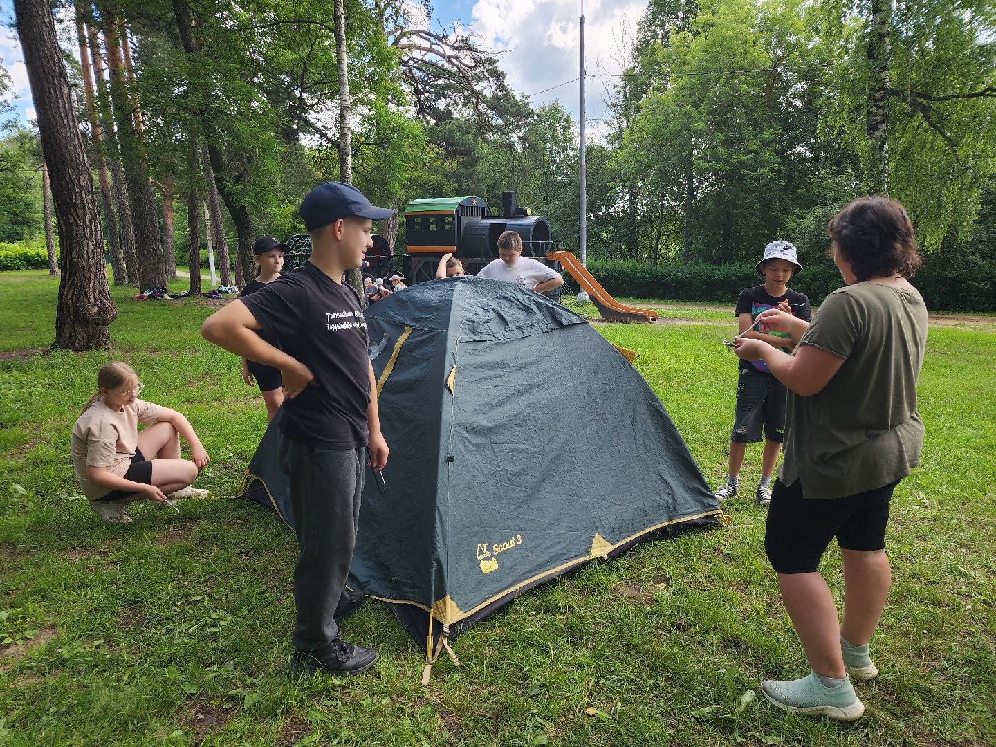 туристический праздник, Умные каникулы, дети, Ногинск, Богородский городской парк,