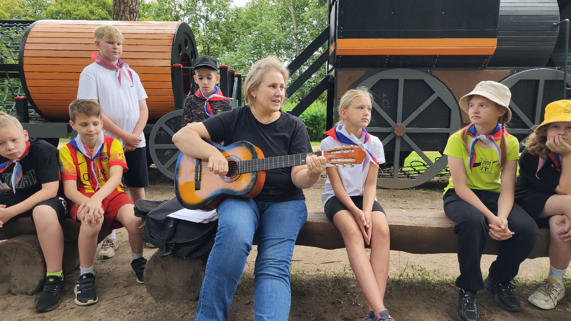 туристический праздник, Умные каникулы, дети, Ногинск, Богородский городской парк,