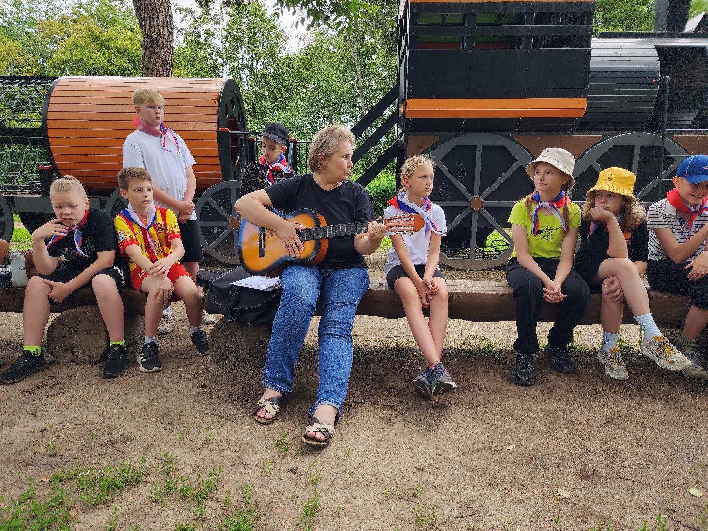 туристический праздник, Умные каникулы, дети, Ногинск, Богородский городской парк,