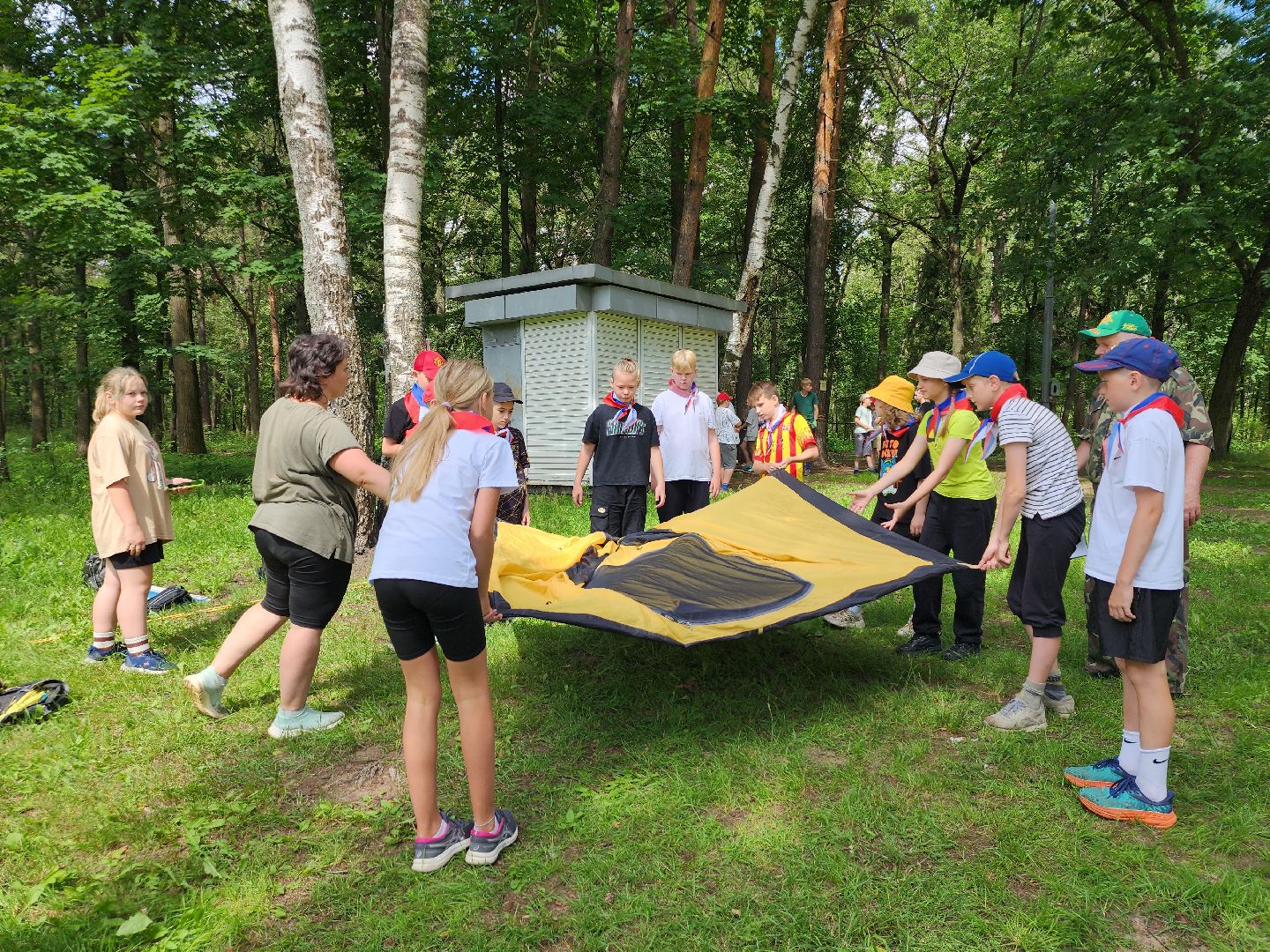 туристический праздник, Умные каникулы, дети, Ногинск, Богородский городской парк,