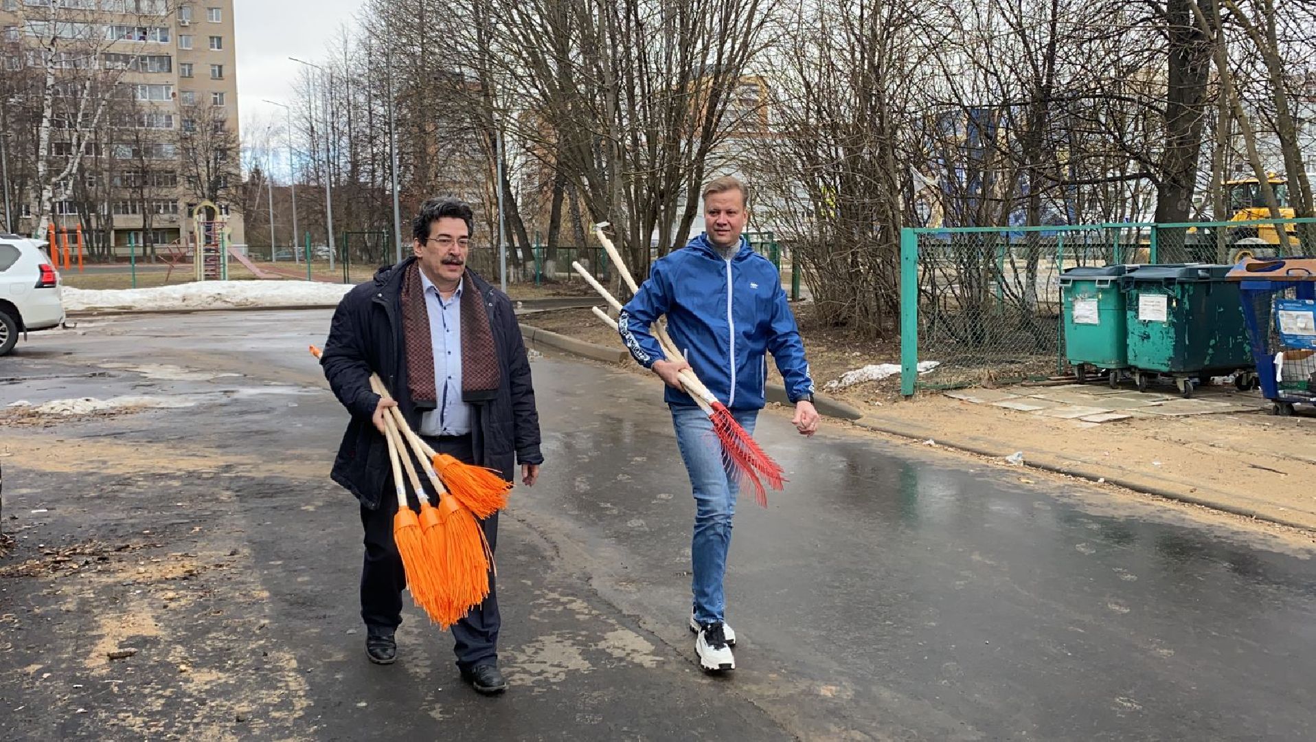 месяц благоустройства, школа, Дубна, ЖКХ