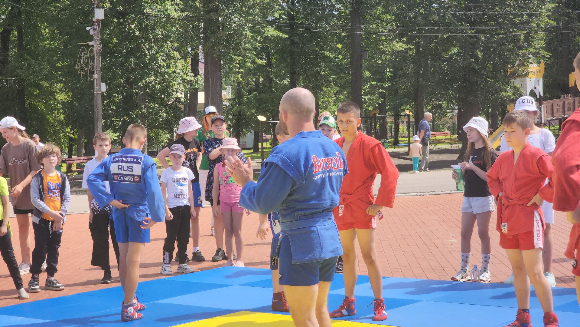 Павловский Посад, Городской округ Павловский Посад, Самбо, Занятия, Школьники, Упражнения,