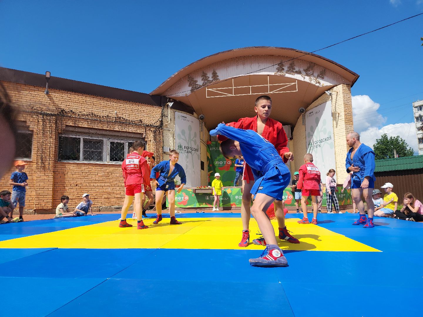 Павловский Посад, Городской округ Павловский Посад, Самбо, Занятия, Школьники, Упражнения,