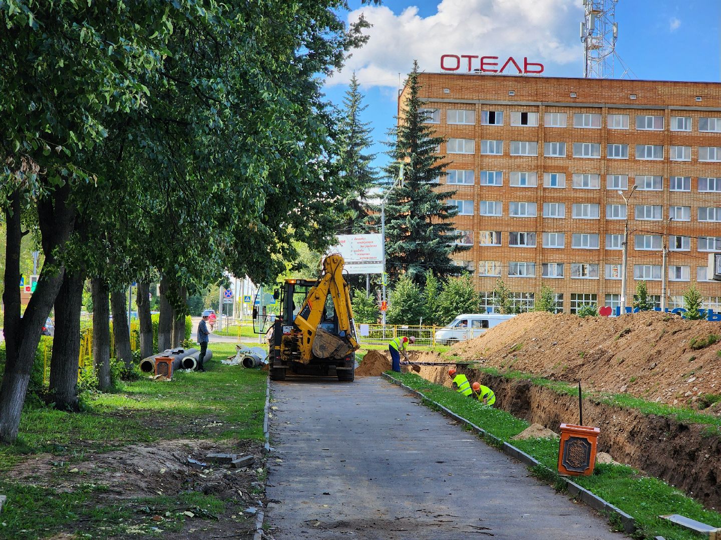 Подольск, Котельная, Реконструкция системы теплоснабжения, Теплосети,
