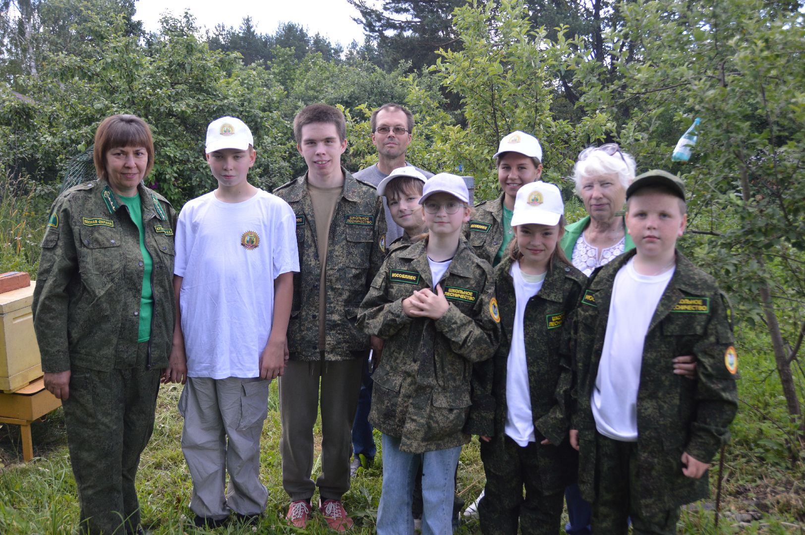 шатура, филисово, экскурсия для школьников, пасека, школьное лесничество,