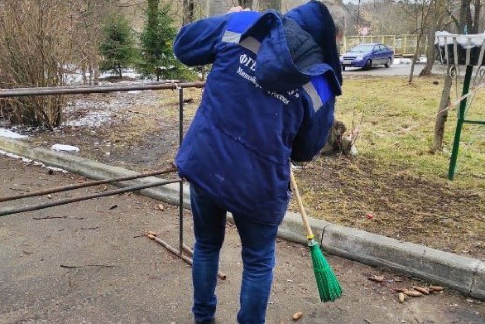 Минобороны, Мытищи, субботник, благоустройство