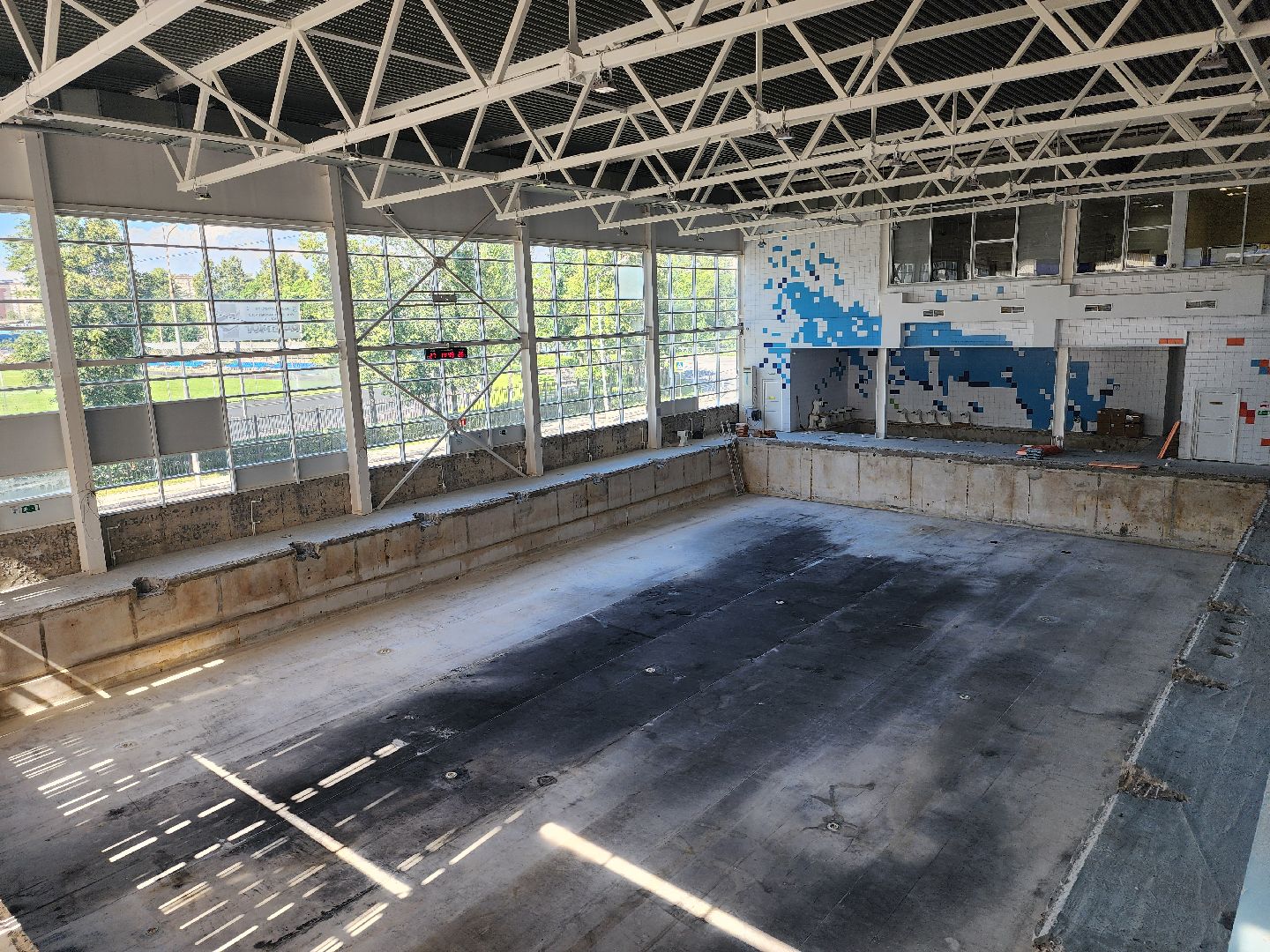 ремонт бассейна, мытищи,