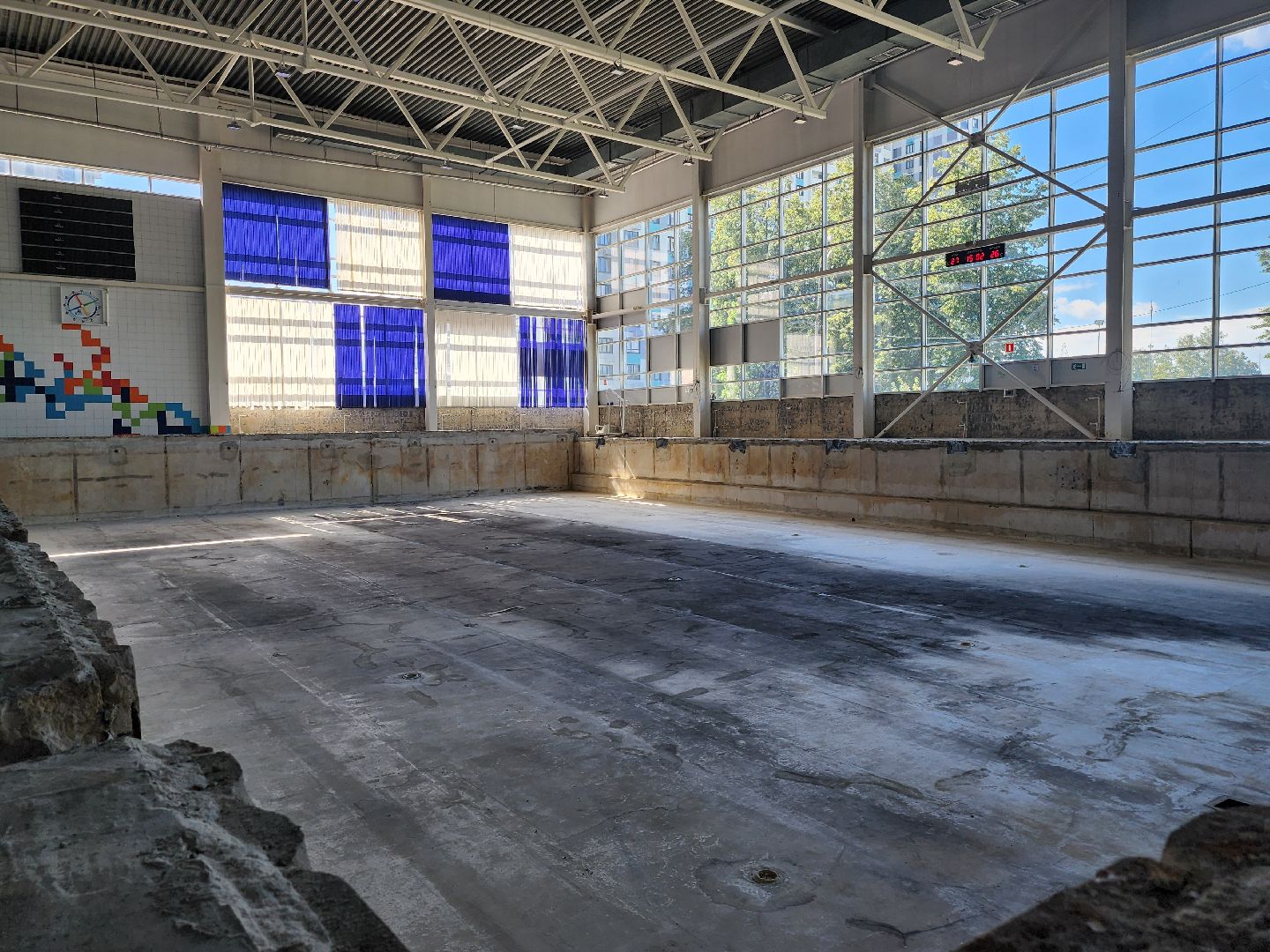 ремонт бассейна, мытищи,