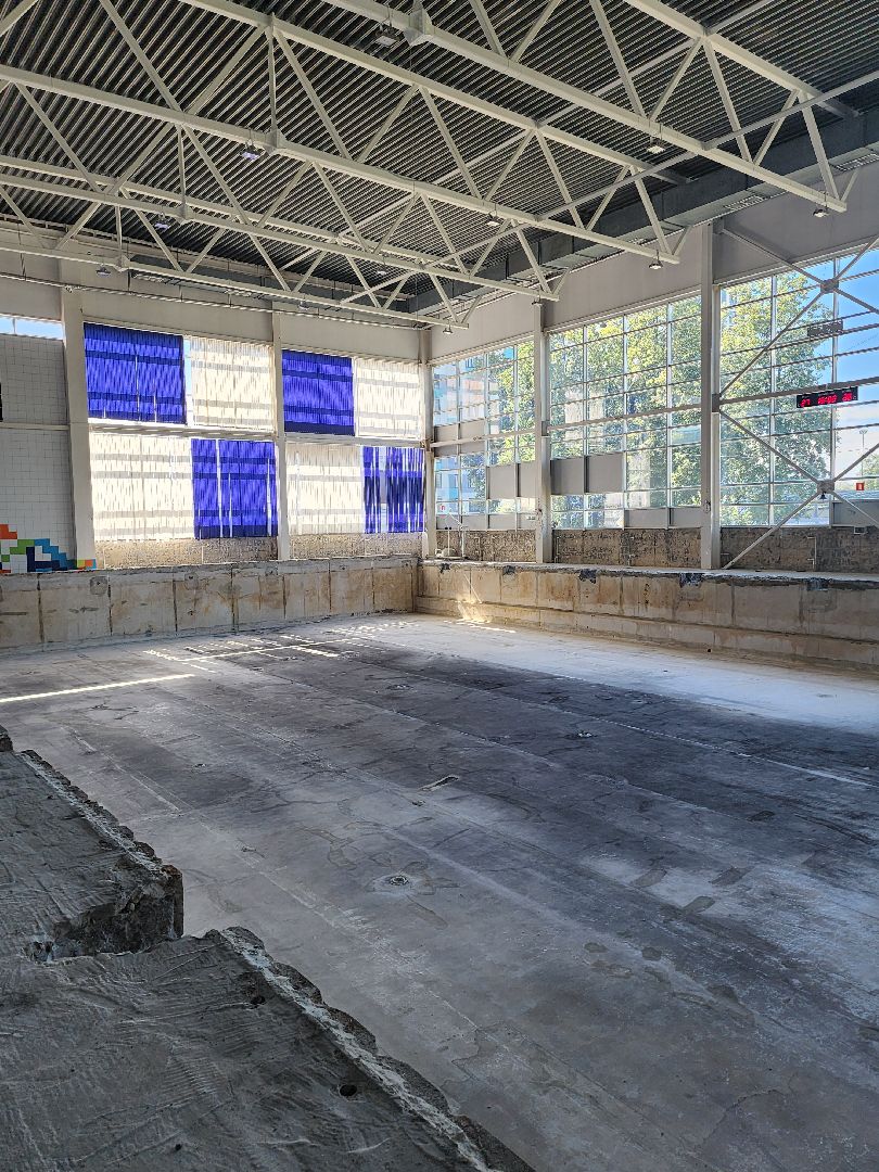 ремонт бассейна, мытищи,