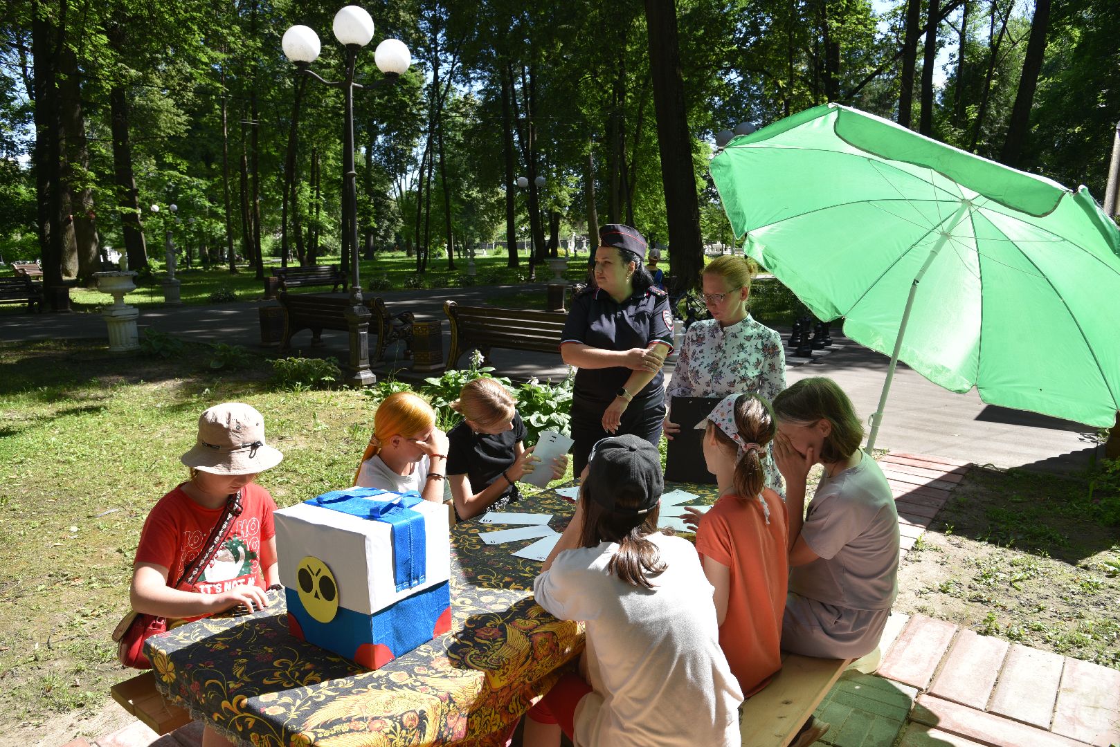 лотошино, лотошинский парк, гаи, дети,