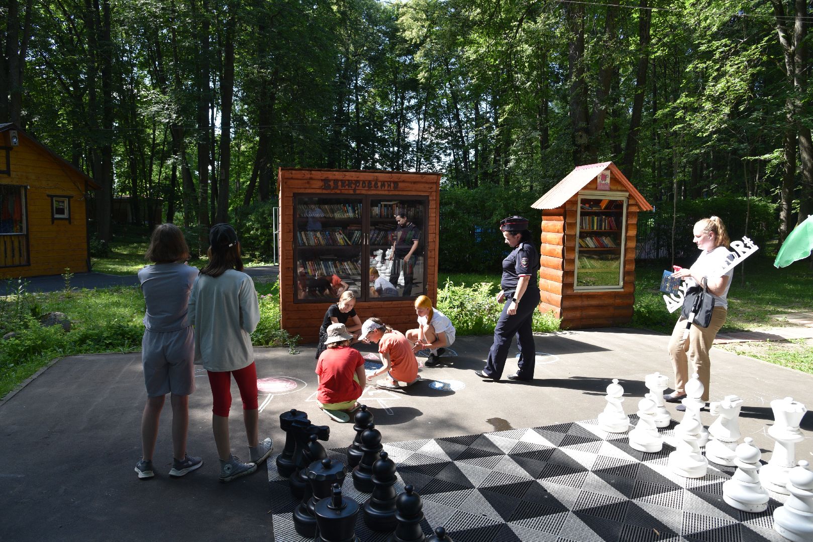 лотошино, лотошинский парк, гаи, дети,